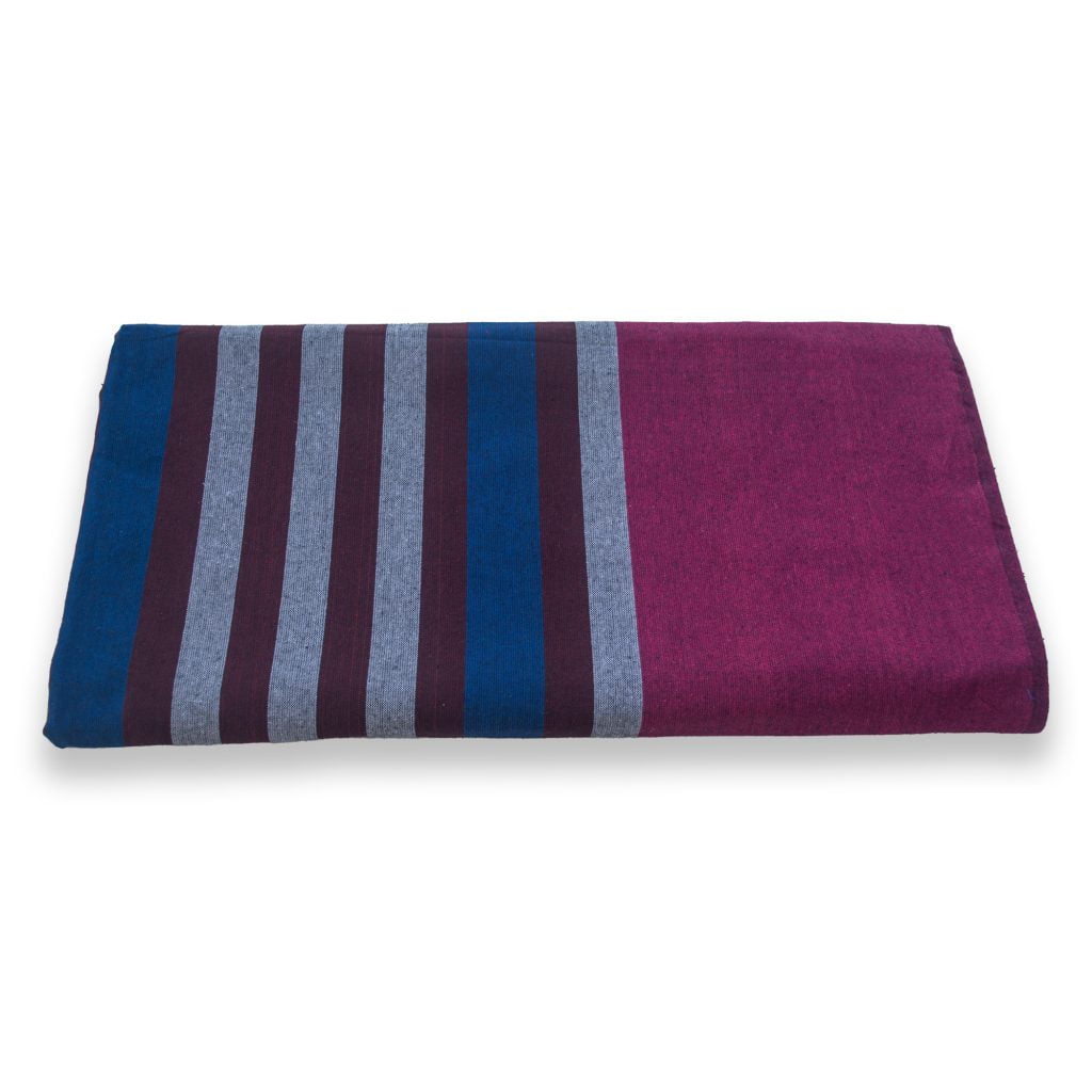 90x90 Purple & Brown Bed Sheet