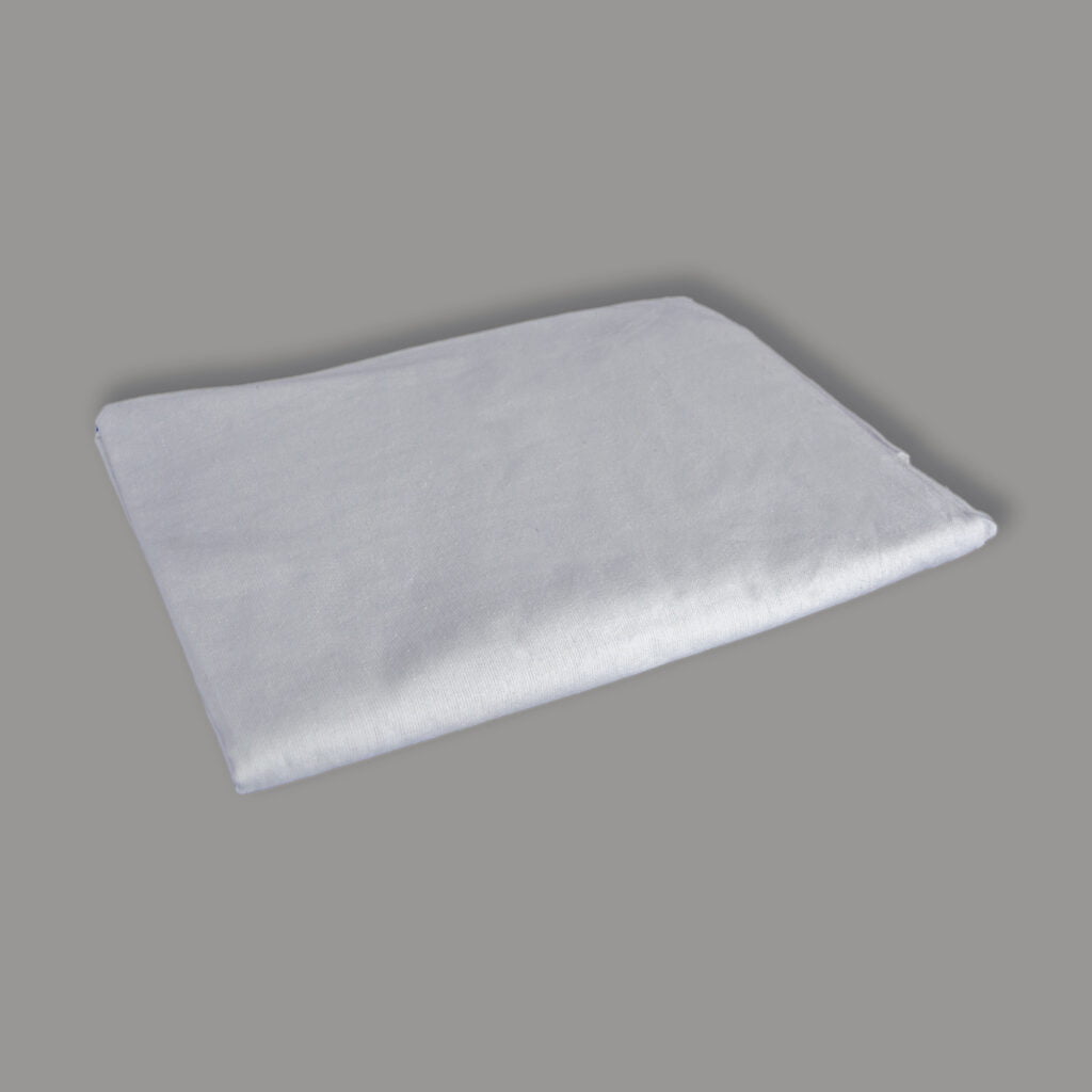 White Color Handloom Cotton Bed Sheet